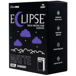 UltraPro Eclipse Card Sleeves Matte Royal Purple Standard (105ct)